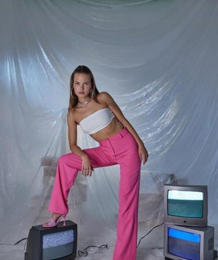 Штанишки Panky розовые для женщин, размеры S, XS, M, L