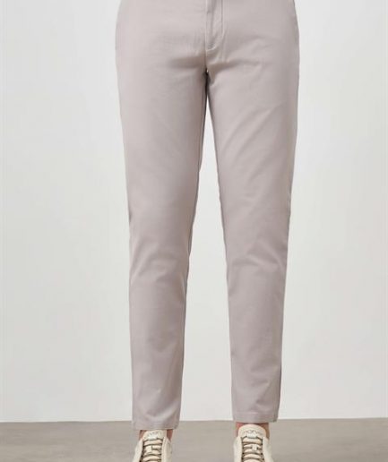 Мужские летние хлопковые чиносы Morven с боковыми карманами, Slim Fit, цвет камень, размеры 40-52