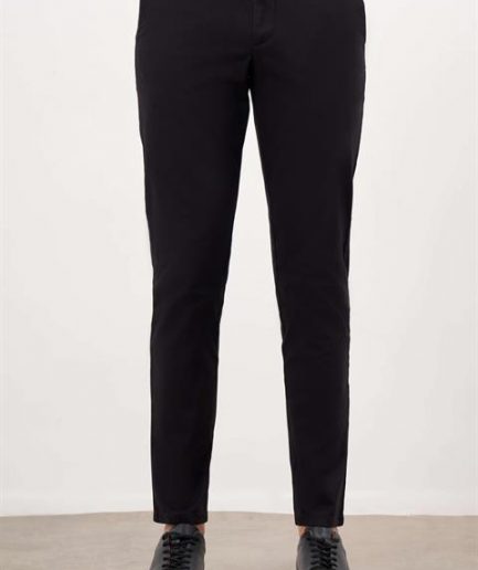 Мужские черные чиносы с боковыми карманами, Slim Fit, 97% хлопок, 3% лайкра, отличная посадка для повседневного ношения