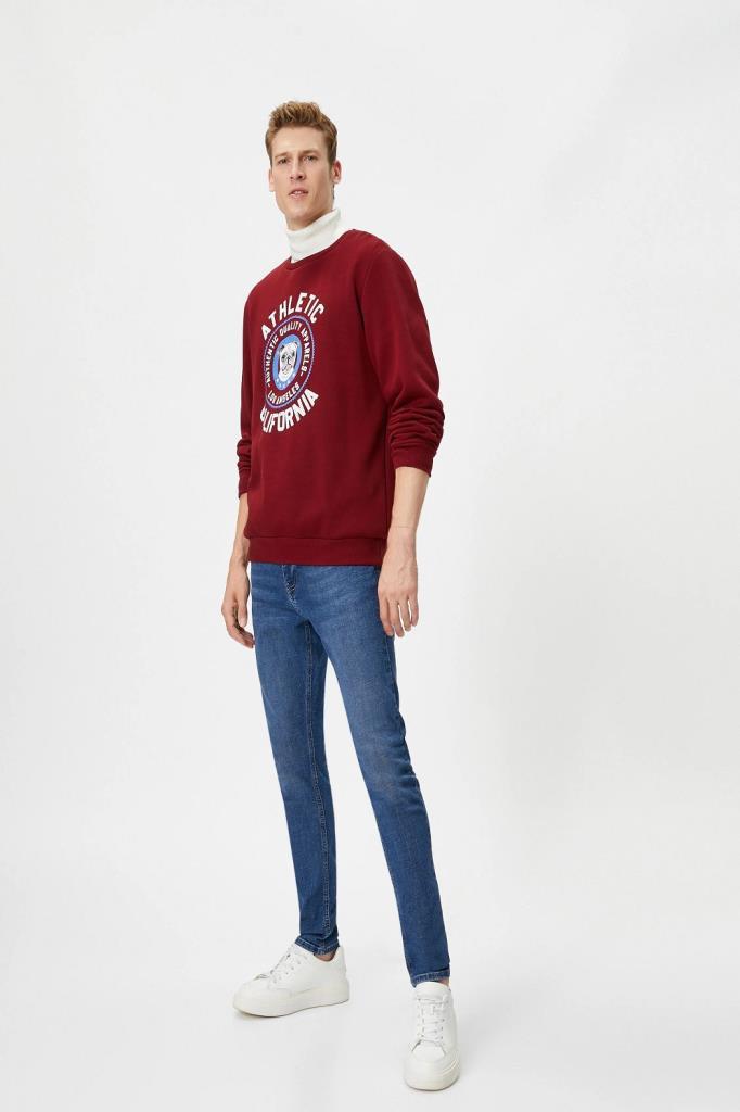 Повседневные джинсы Koton Super Skinny Fit — джинсы Justin, низкая талия, экстра узкий крой, переработанный полиамид, цвет: индиго
