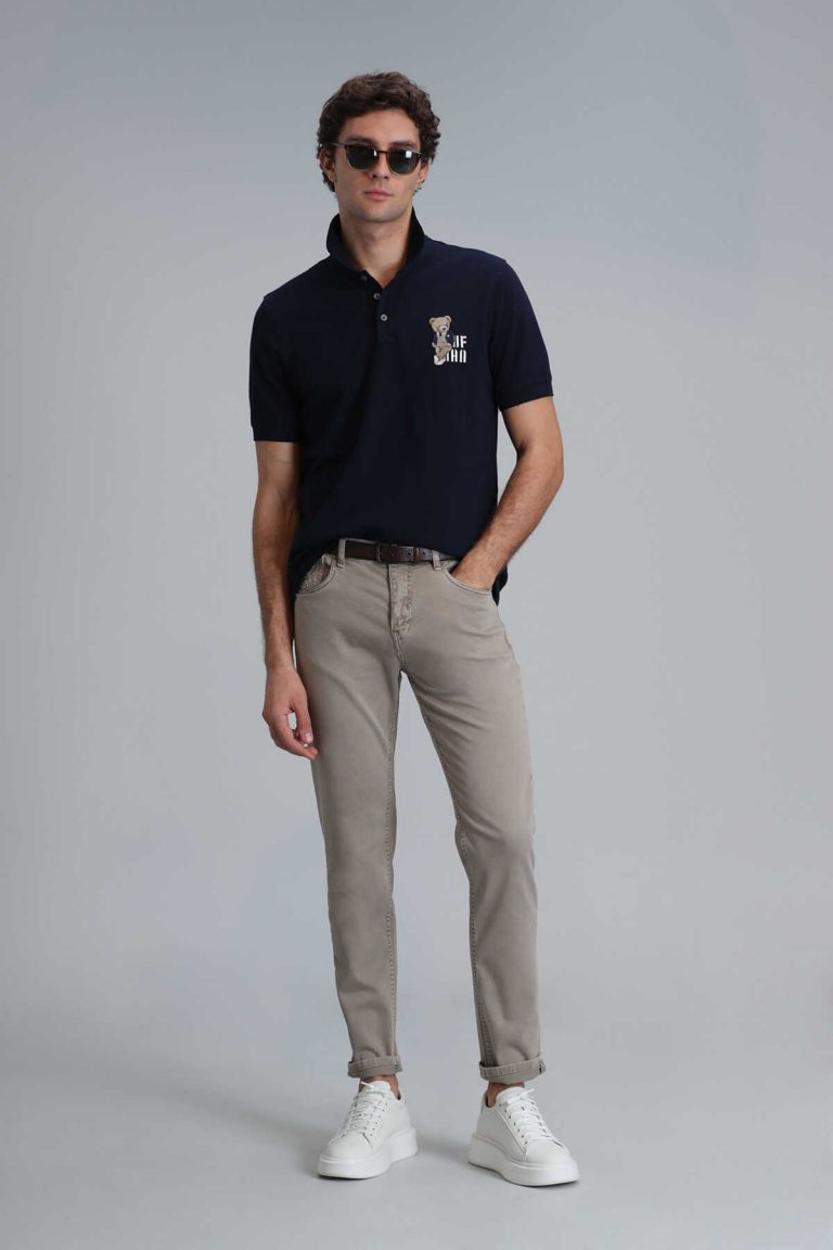 Мужские брюки Helt Spor, 5 карманов, Slim Fit, цвет верблюжий, размеры 44-54