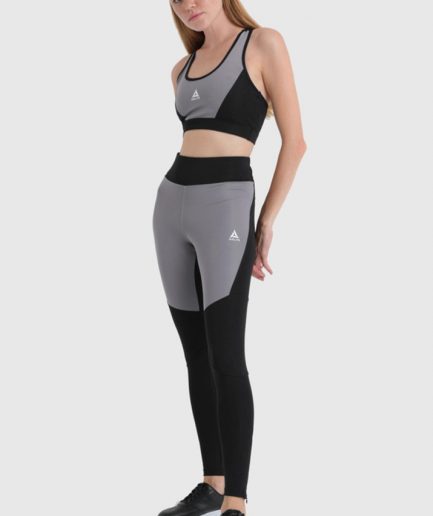 Спортивные леггинсы для женщин | Черные, размер S, M, L, XL