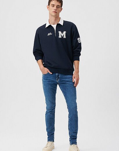 Джинсы James Indigo от MAVI, 99% хлопок, 1% эластан, размер 27, стильный и комфортный вариант для повседневной носки