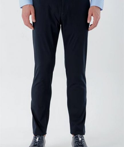 Мужские темно-синие чиносы Morven из хлопка с карманами, Slim Fit, размер 40-42