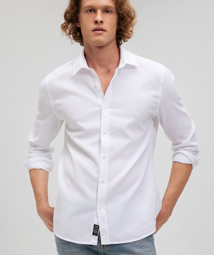 Белая рубашка MAVI, 100% хлопок, без пуговиц, доступна в размерах S, M, L, XL, XXL