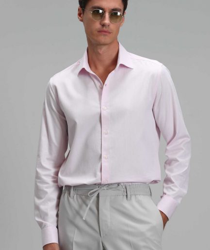 Умная рубашка для мужчин Nagoya Comfort Slim Fit, розовая, доступна в размерах S, M, L, XL, XXL