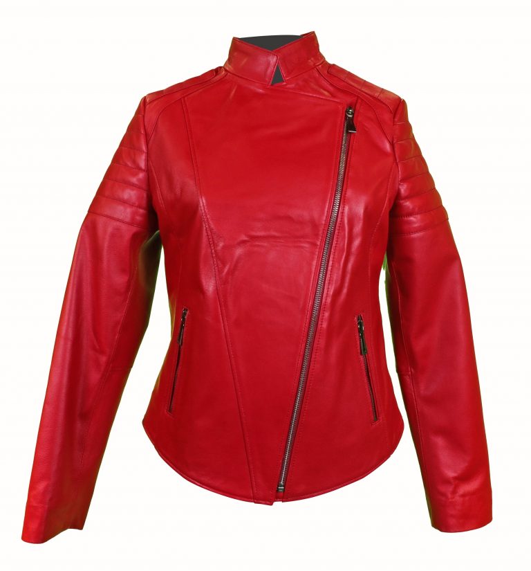 Женская куртка из натуральной кожи, красного цвета, размеры S, M, L, XL, XXL