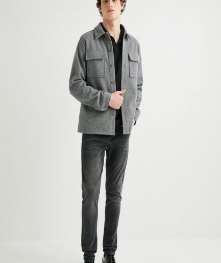 Джинсы Koton Skinny Fit — низкая талия, узкие ноги, переработанный хлопок, стильный черный цвет, размер 31/32, 33/32, 32/32 и другие
