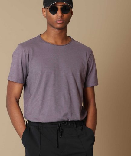 Мужская базовая футболка пурпурного цвета, размеры S, M, L, XL, XS