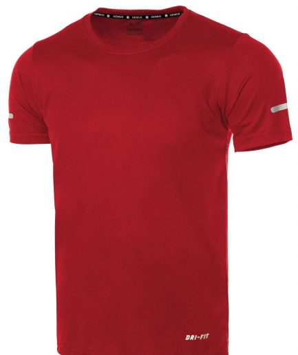Мужская спортивная футболка DRIFIT-KISAKOL, быстрая сушка, 100% полиэстер, дышащий материал, идеальна для тренировок и активного отдыха, размер L