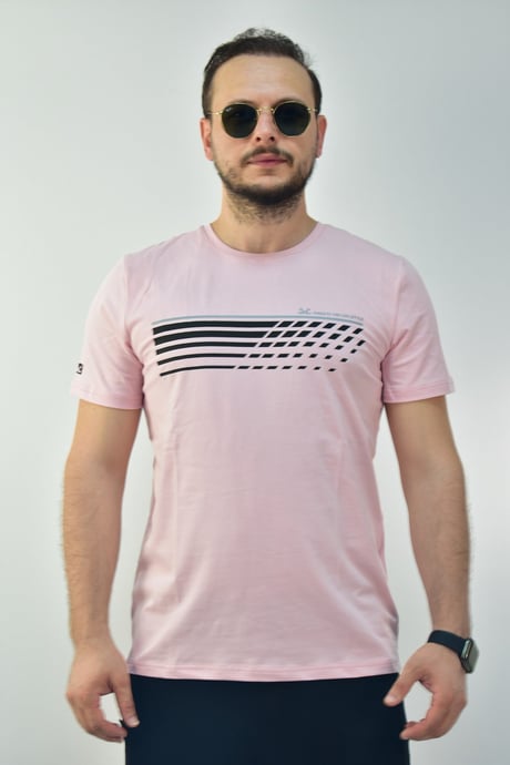 Эсцетик Мужская Спортивная Slimfit Футболка Из 95% Хлопка Дышащая 0780