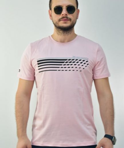 Эсцетик Мужская Спортивная Slimfit Футболка Из 95% Хлопка Дышащая 0780