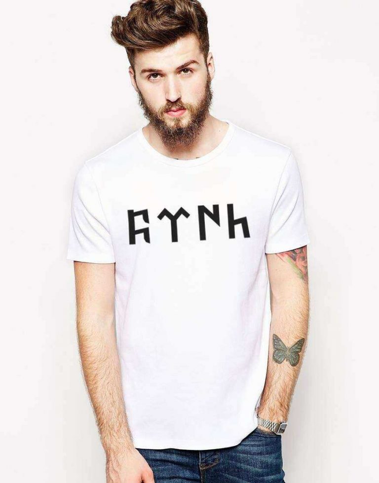 Мужская футболка Göktürk, белая, размеры S, M, L, XL, XXL
