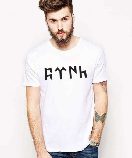 Мужская футболка Göktürk, белая, размеры S, M, L, XL, XXL