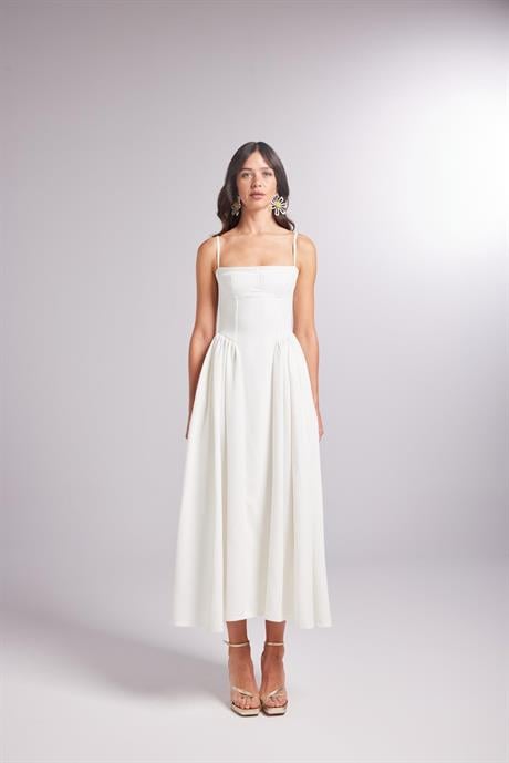 Платье Markano с вырезом, белое, размеры S, XS, M, L