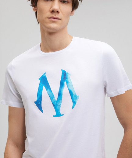 Белая футболка с логотипом Mavi из 100% хлопка, мужская, размер XL