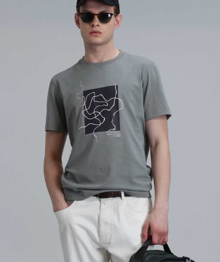 Современная графическая футболка Nally зеленого цвета, размеры S, M, L, XL, XXL
