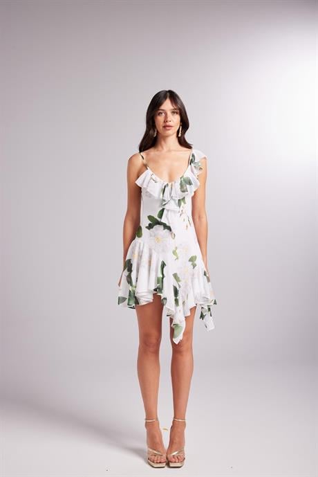 Короткое белое платье Markano Gigi, доступно в размерах S, XS, M, L