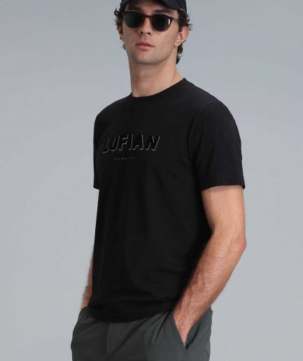 Чёрная современная футболка с графическим дизайном в различных размерах S, M, L, XL, XXL, 3XL, XS