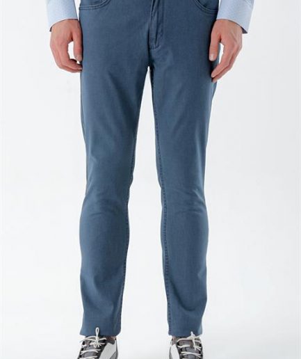 Мужские джинсы Morven Marine Zena, Slim Fit, 5 карманов, 70% хлопка, 28.5% полиэстера, 1.5% эластана, цвет морской, размер 30-31