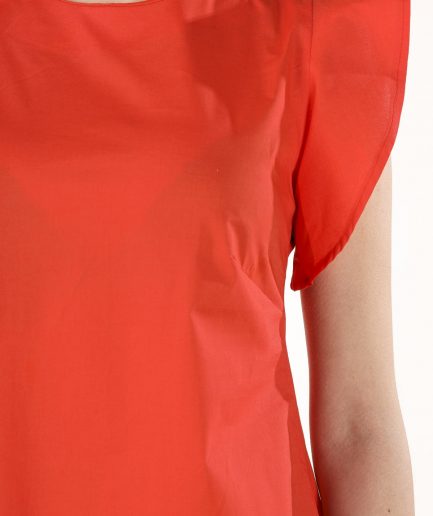 Мини-платье с рюшами цвета граната, 100% хлопок, размеры: S, M, L, XL, новое поступление для стильного гардероба