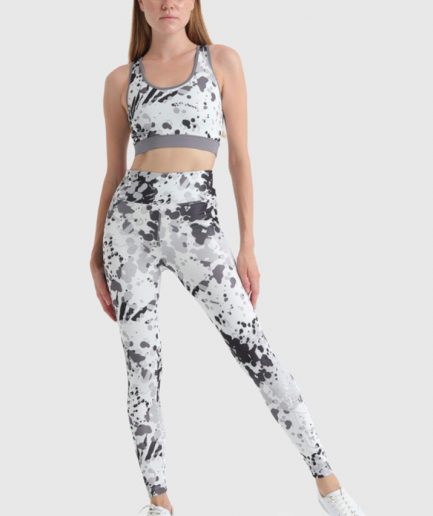 Женские спортивные леггинсы, цвет антрацит, бренд Underwear, размеры S, M, L, XL
