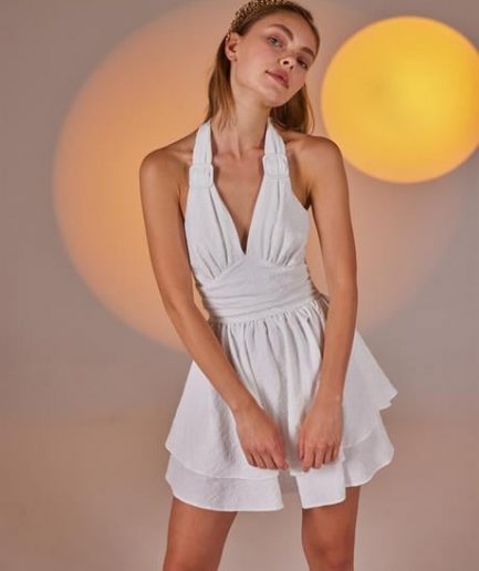 Платье Marilyn белое, размеры S, XS, M, L