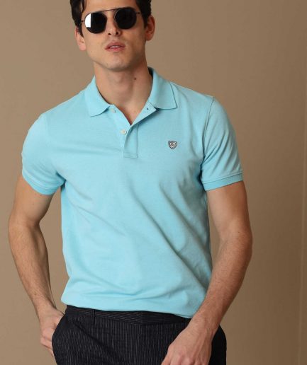 Мужская футболка поло Laon, аквамарин, размеры S, M, L, XL