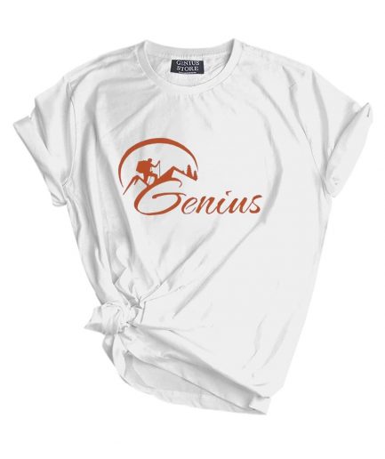 Унисекс футболка Genius Outdoor с принтом, комфортный крой, высококачественная ткань, не деформируется, идеально подходит для активного отдыха
