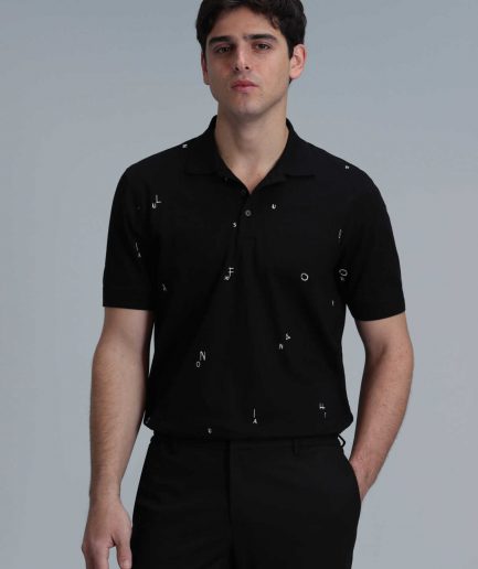Умная поло-футболка для мужчин Pascal, черная, размеры: S, M, L, XL, XXL, 3XL