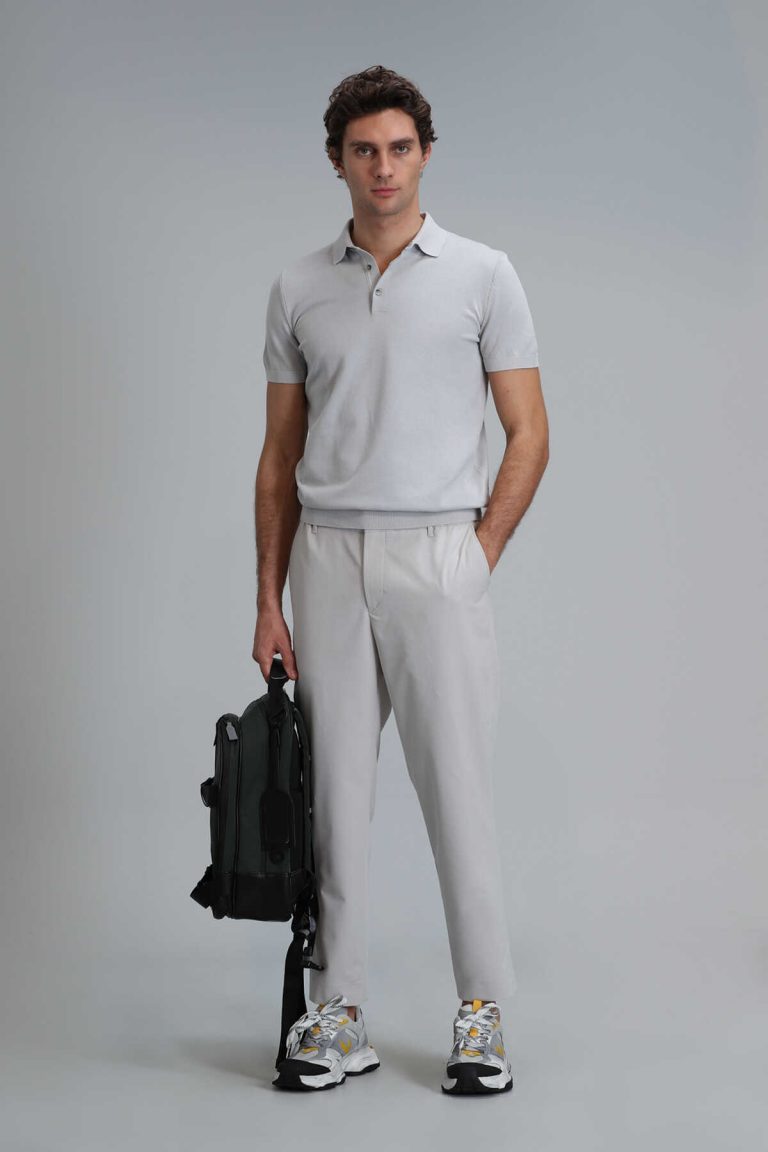 Умные мужские брюки чино Glen Slim Fit цвета камня, размеры 44-60