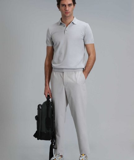 Умные мужские брюки чино Glen Slim Fit цвета камня, размеры 44-60